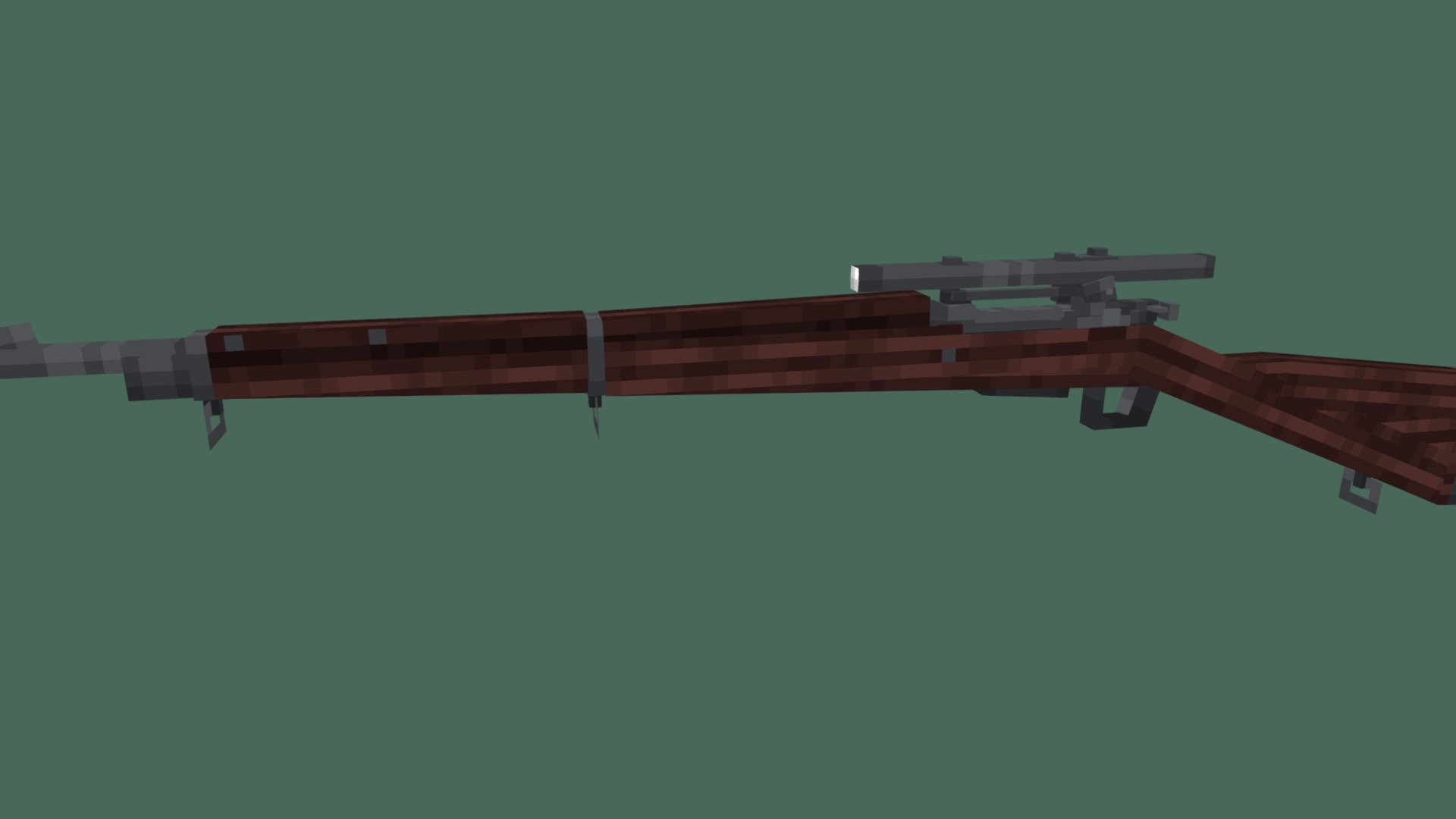 Springfield M1903A3 (BlockFront) - 3D model by Thlrd [e0ea34a] - Sketchfab