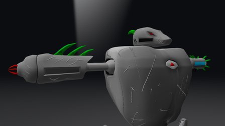 Alien Bot Export1 3D Model