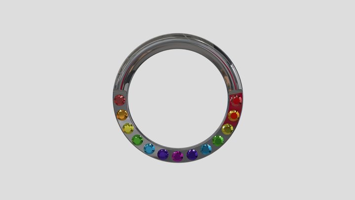 Rainbow septum 3D Model