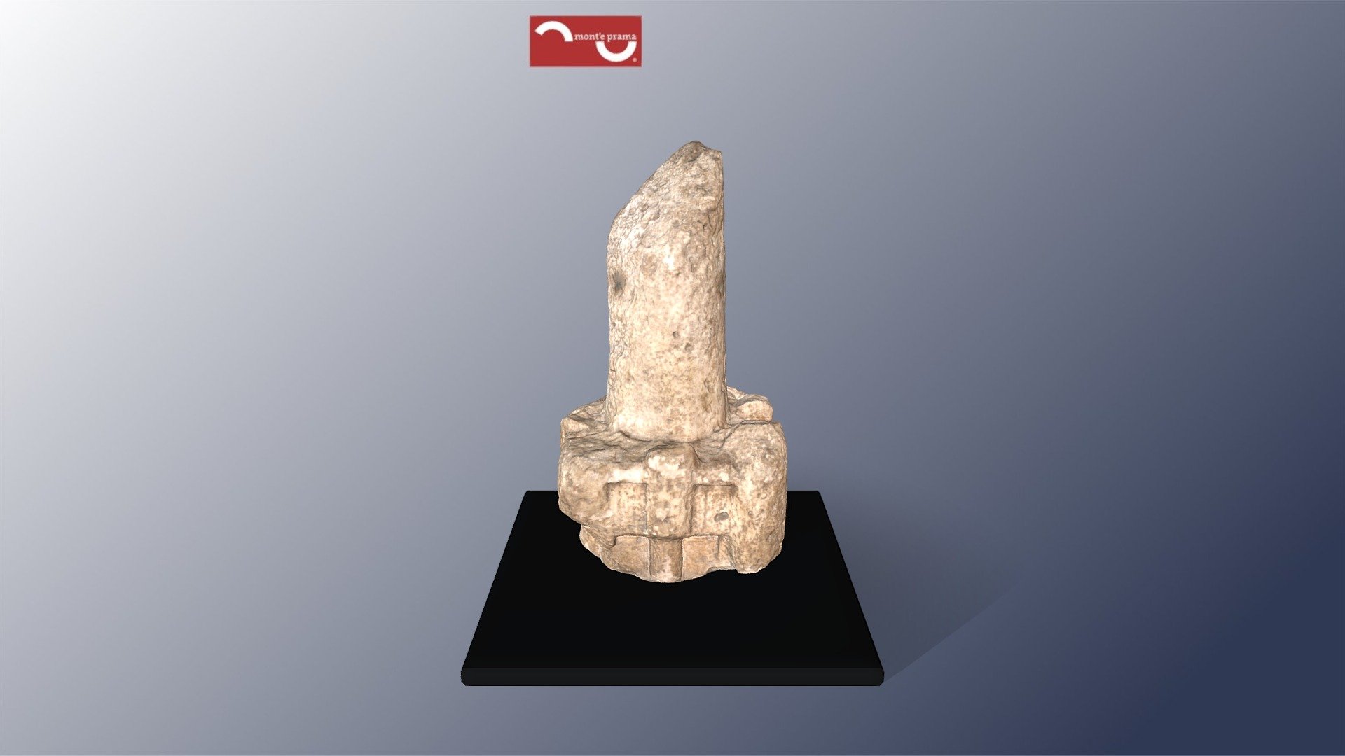 Frammento di modello di nuraghe