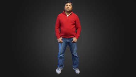 Atul Standing 3D Model