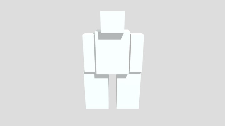 Low poly  dummy character (not rigged) 3D Model