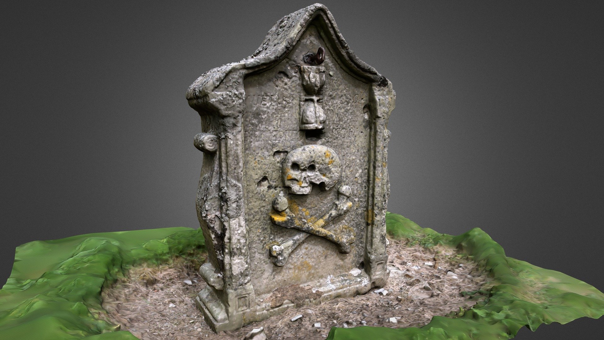 1723 Stobo Kirk gravestone, Scotland