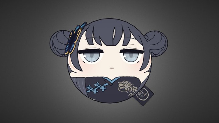Kisaki Ball 3D Model