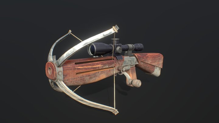 Rustborn | Makeshift double shot crossbow 3D Model