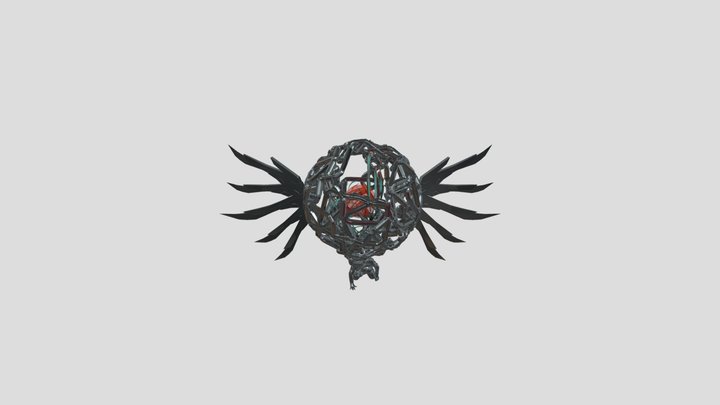 Angel Of Destruction 3D Model