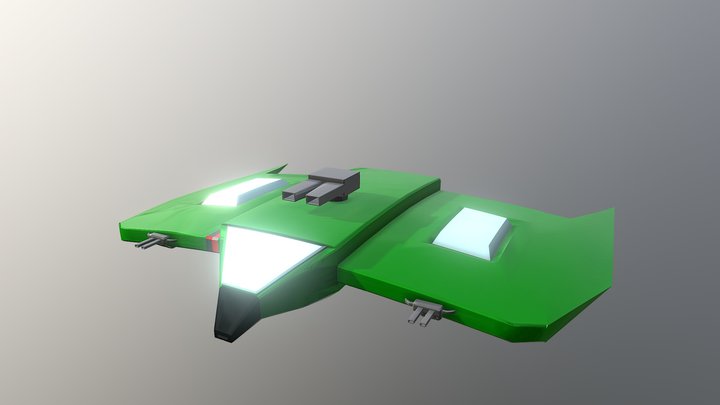 Johns skepp 3D Model