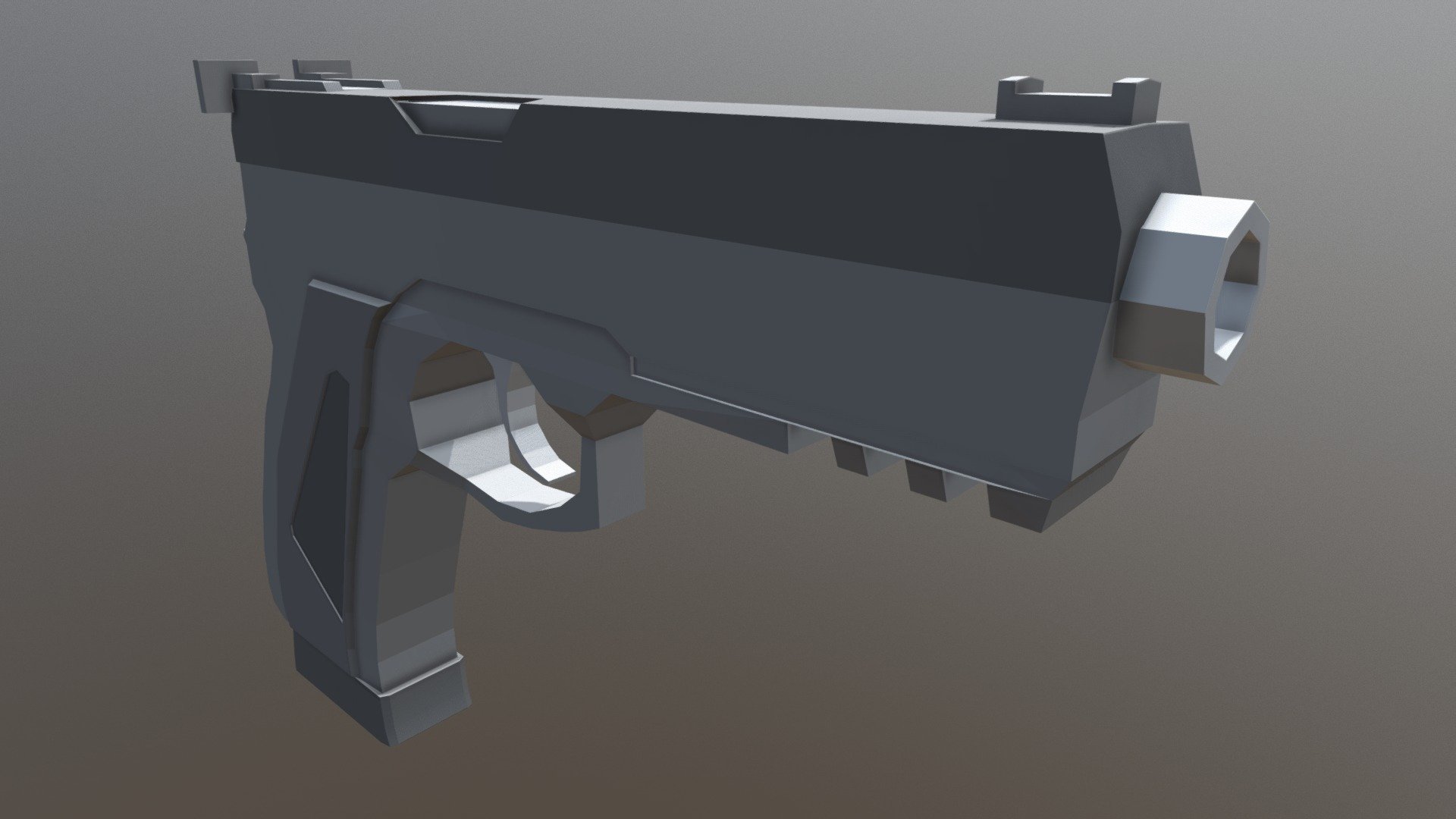 Cz 75 [lowpoly] - 3d Model By Vojtěch Matouš (@vojtiman) [e0f1947 