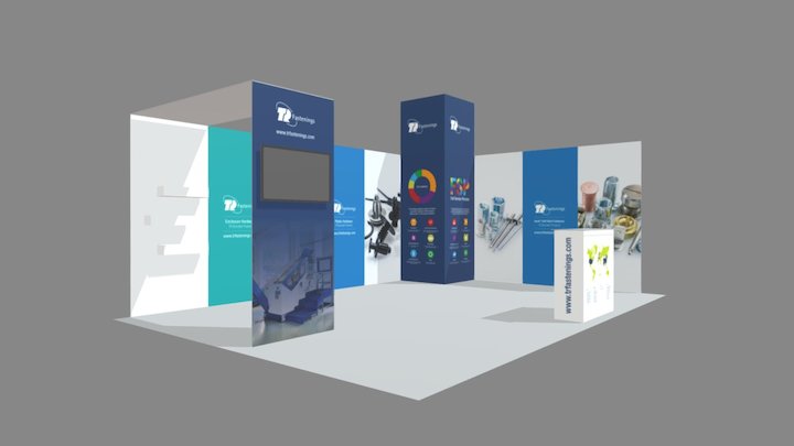 Blechexpo Model 3D Model