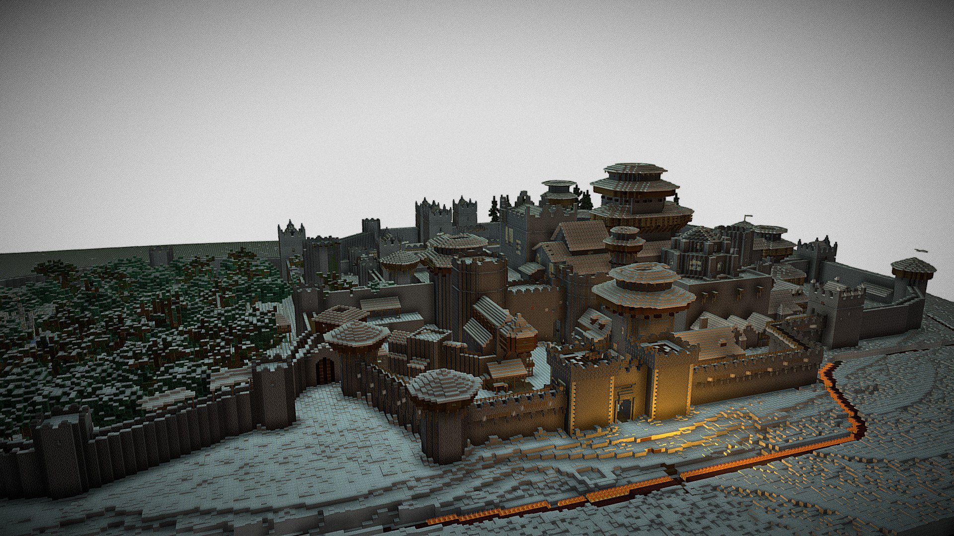 Winterfell Download Free 3D Model By Lizard Lizard MotionFilms 