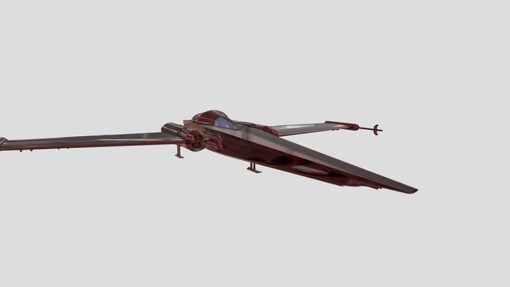 Star Wars Head Hunter 3D Model