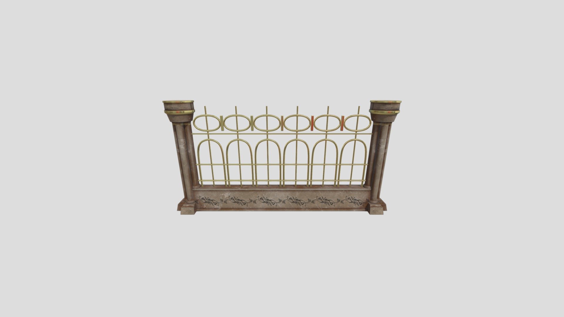 Fence And Column — Sketchfab embed 3D viewer