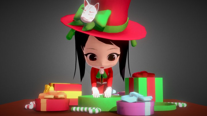 Tomoka December 2017 3D Model