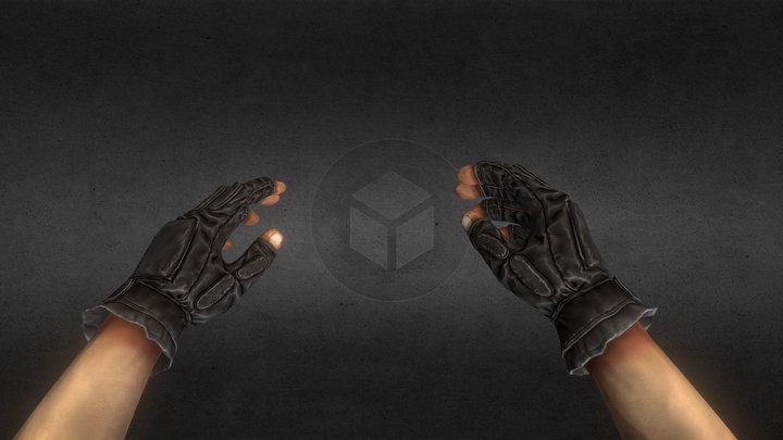 FPS Arms gloved – Free 3D Model STL