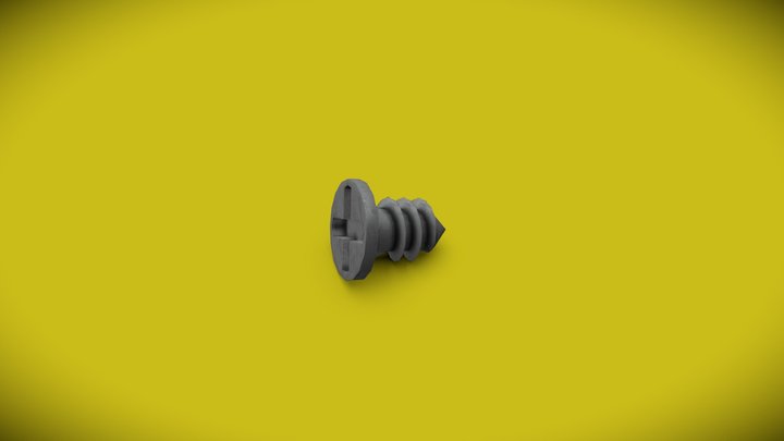 Mini Screw 3D Model