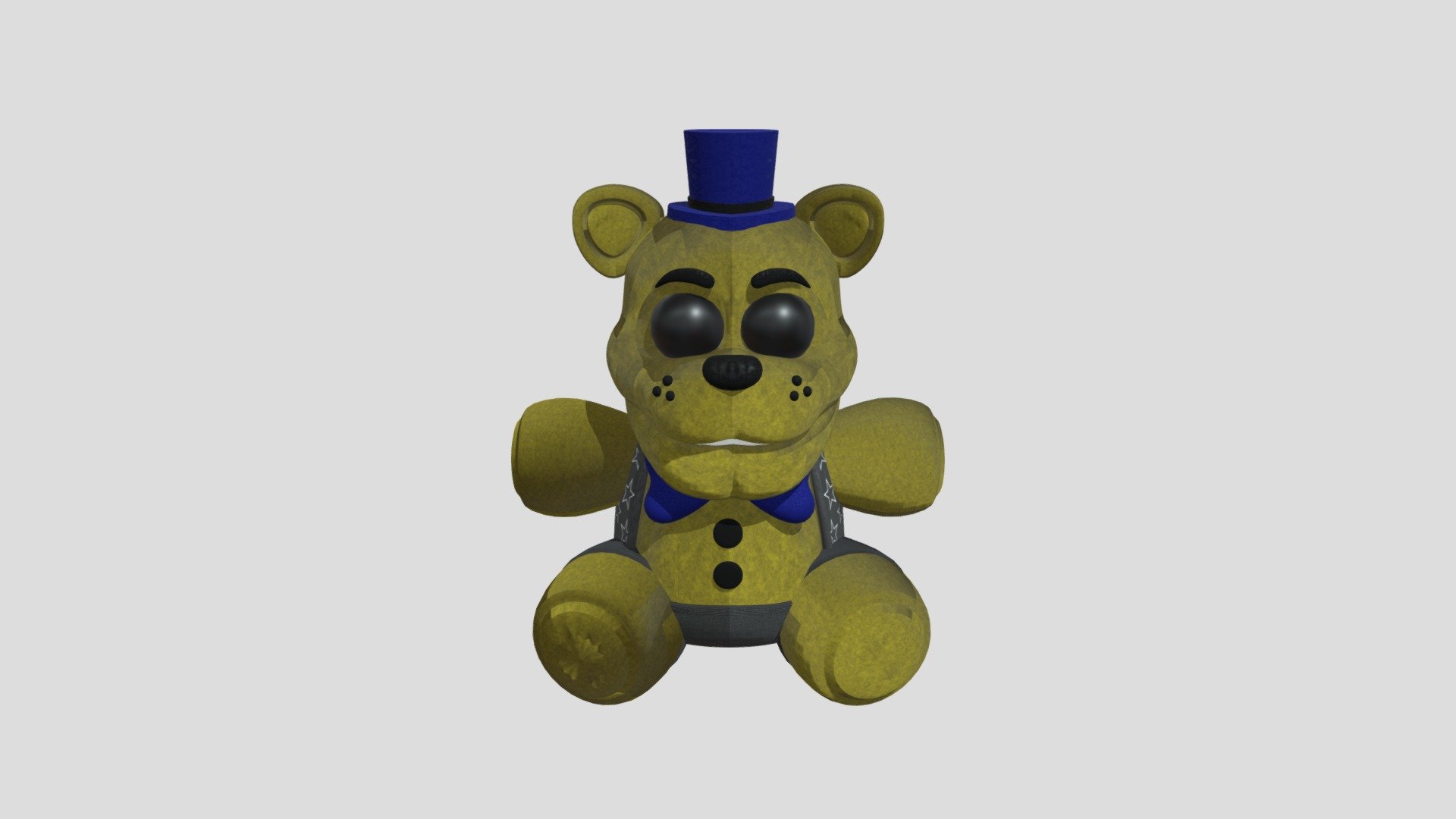 Plush Golden Freddy 3.6 - Download Free 3D model by ThatbroSc ...