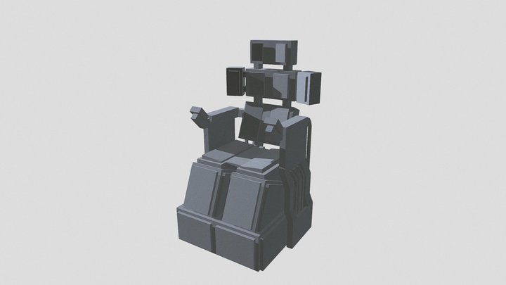 Captain Chair 3D Model
