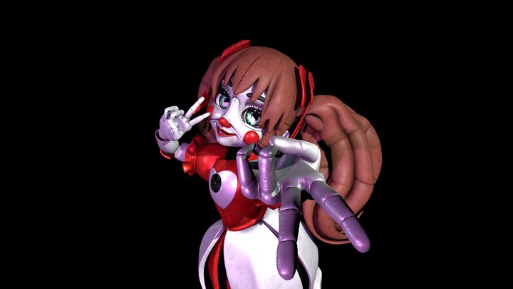stylized baby 3D Model