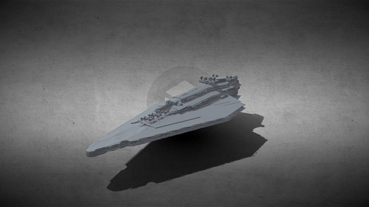 star destroyer iteration 5 3D Model