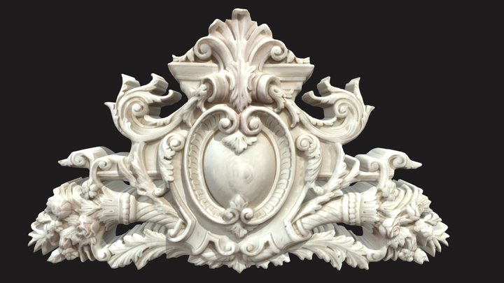 Ornament- hoa văn 01 3D Model
