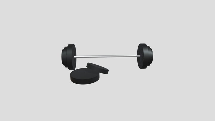 Barbells 3D Model