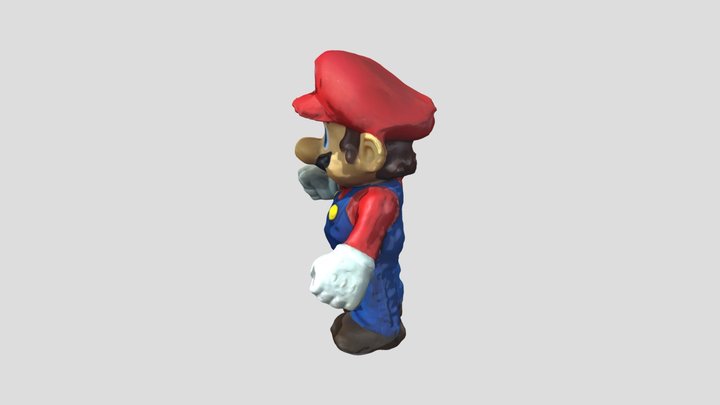 3d small object (mario) 3D Model