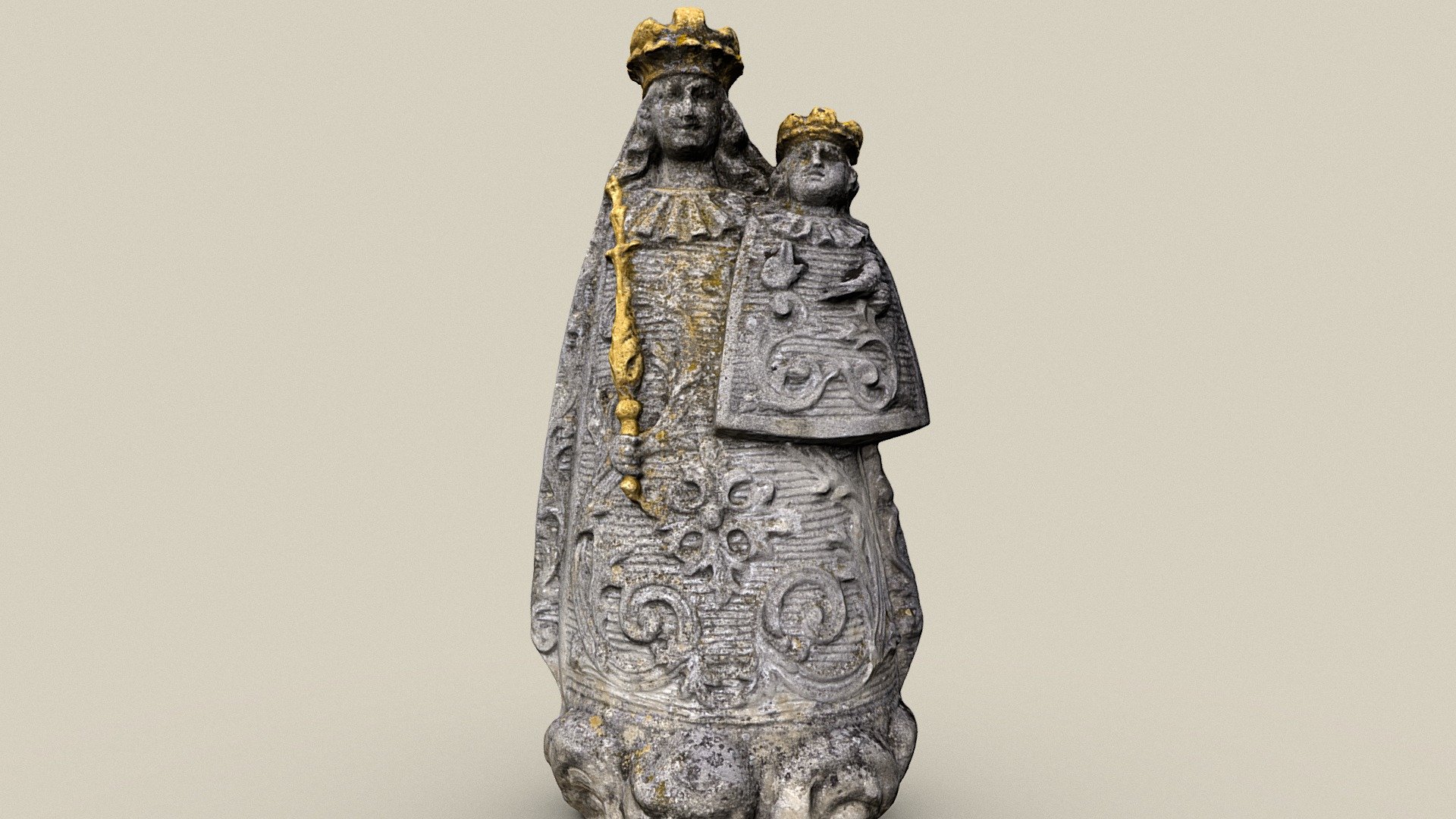 Hl. Maria — Sketchfab embed 3D viewer