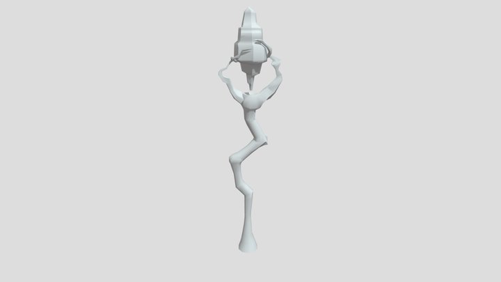 STAFF WIP 3D Model