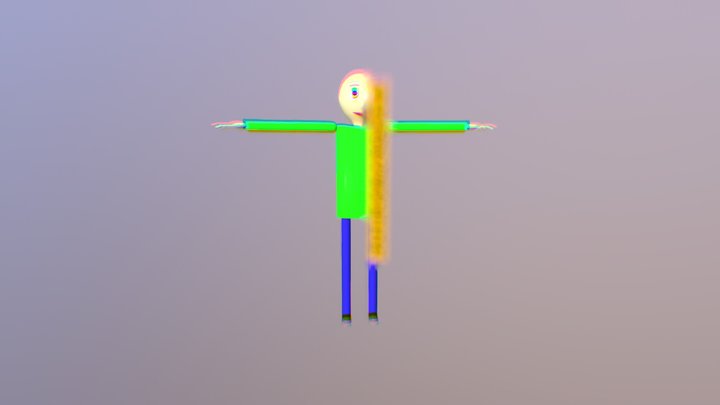 Baldi 3D Model