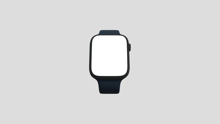 Smartwatch 3D Model in (.blend, FBX, OBJ & GLB) 3D Model