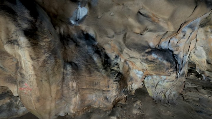 Grotte de la Roquette 1 3D Model