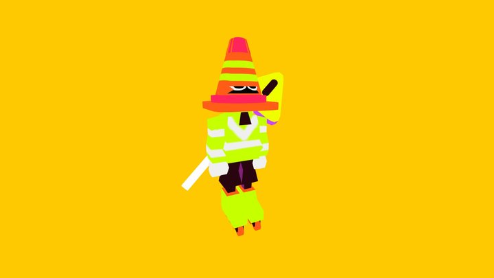 ConeGuy 3D Model