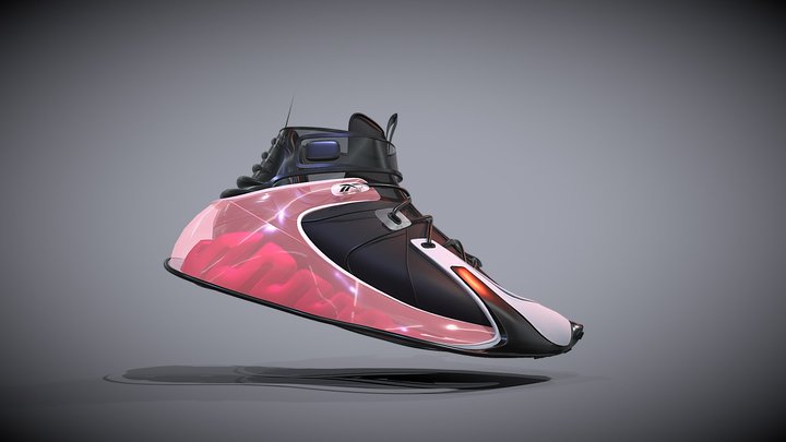 Courtshoe 3D Model