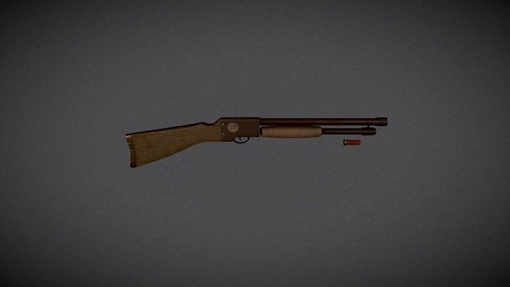 Gorillaz - Shotgun  (On Melancholy Hill) 3D Model