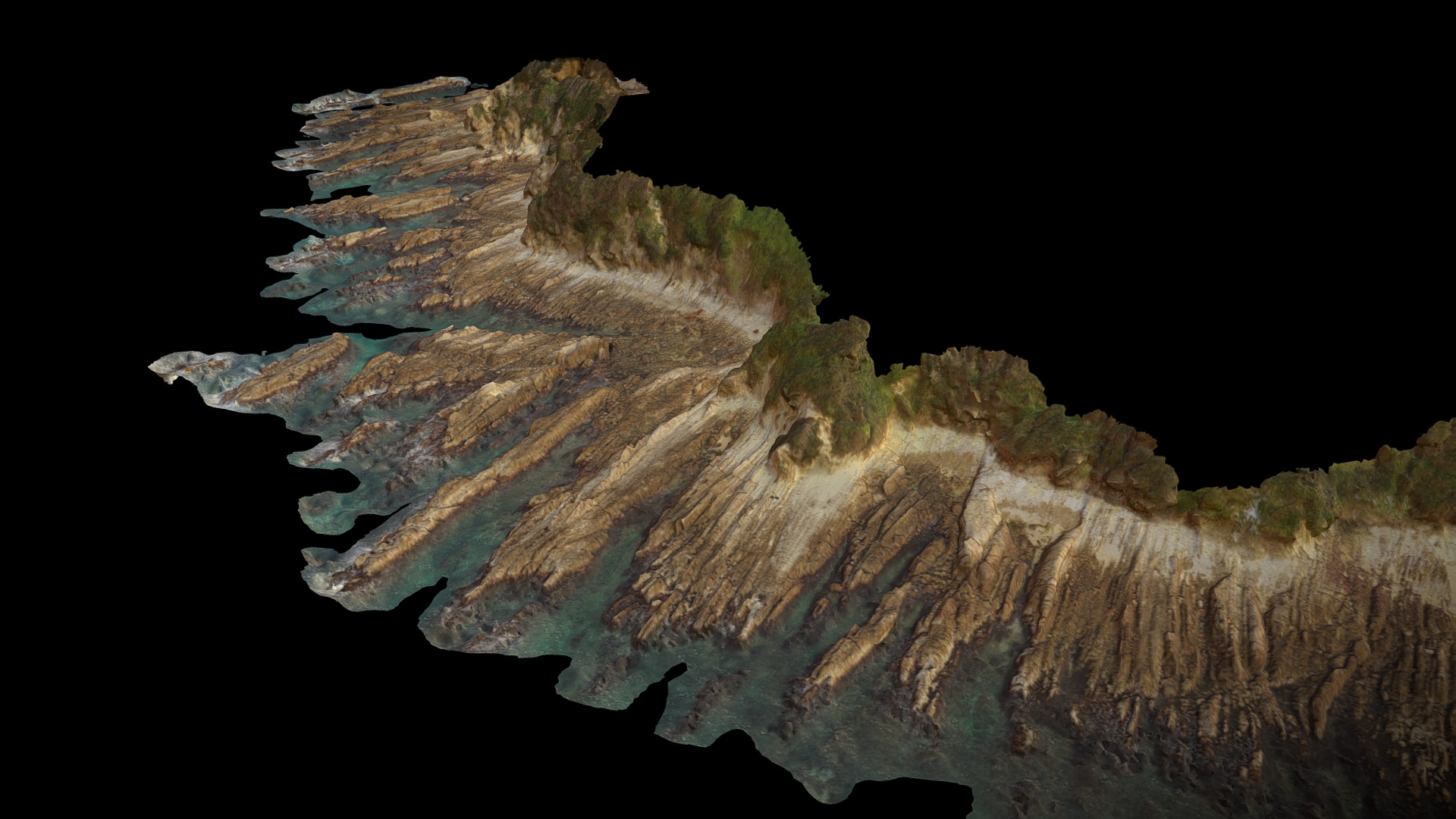 Potato Point, New South Wales (Australia) - 3D model by Stefan A ...