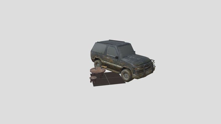 DAE 5 Finished props - Forest Loner 3D Model