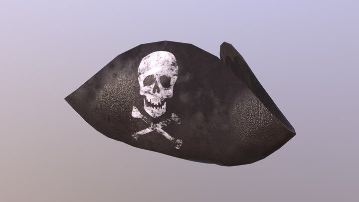 Pirate Hat 3D Model
