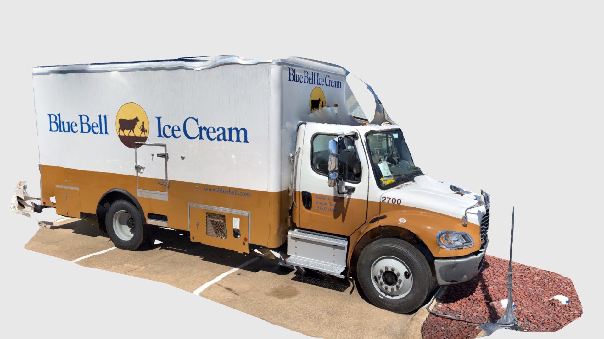 Blue Bell Ice Truck