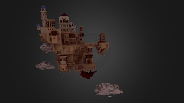 Sorcerer's Island 3D Model