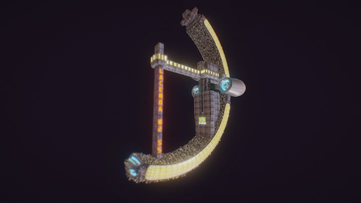 LACERDA-02 Space Station 3D Model