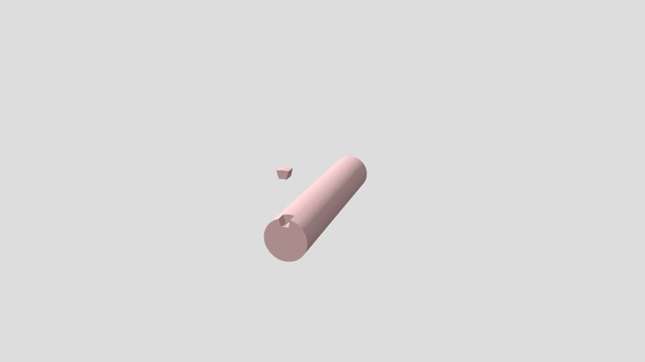 Cylindrical Differential Element Assembly 3D Model