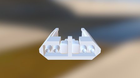 Project Afoxi - Test Module Obj Files 3D Model