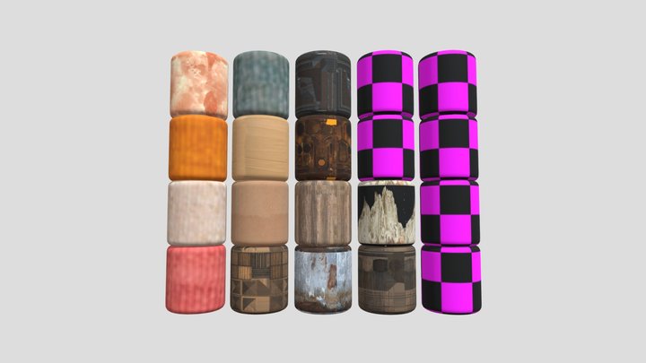 Gorilla Tag Canyons Texture Pack 2 – Gratis 3D-model STL