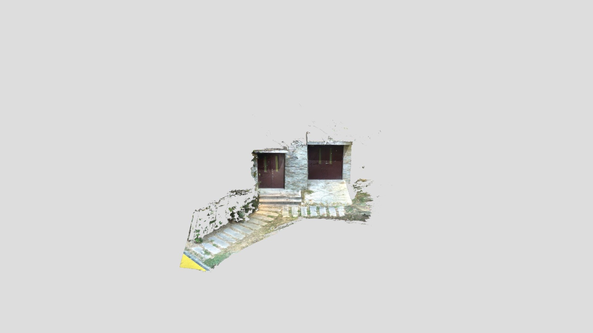 red doors 3D model by UGScan [e102875] Sketchfab
