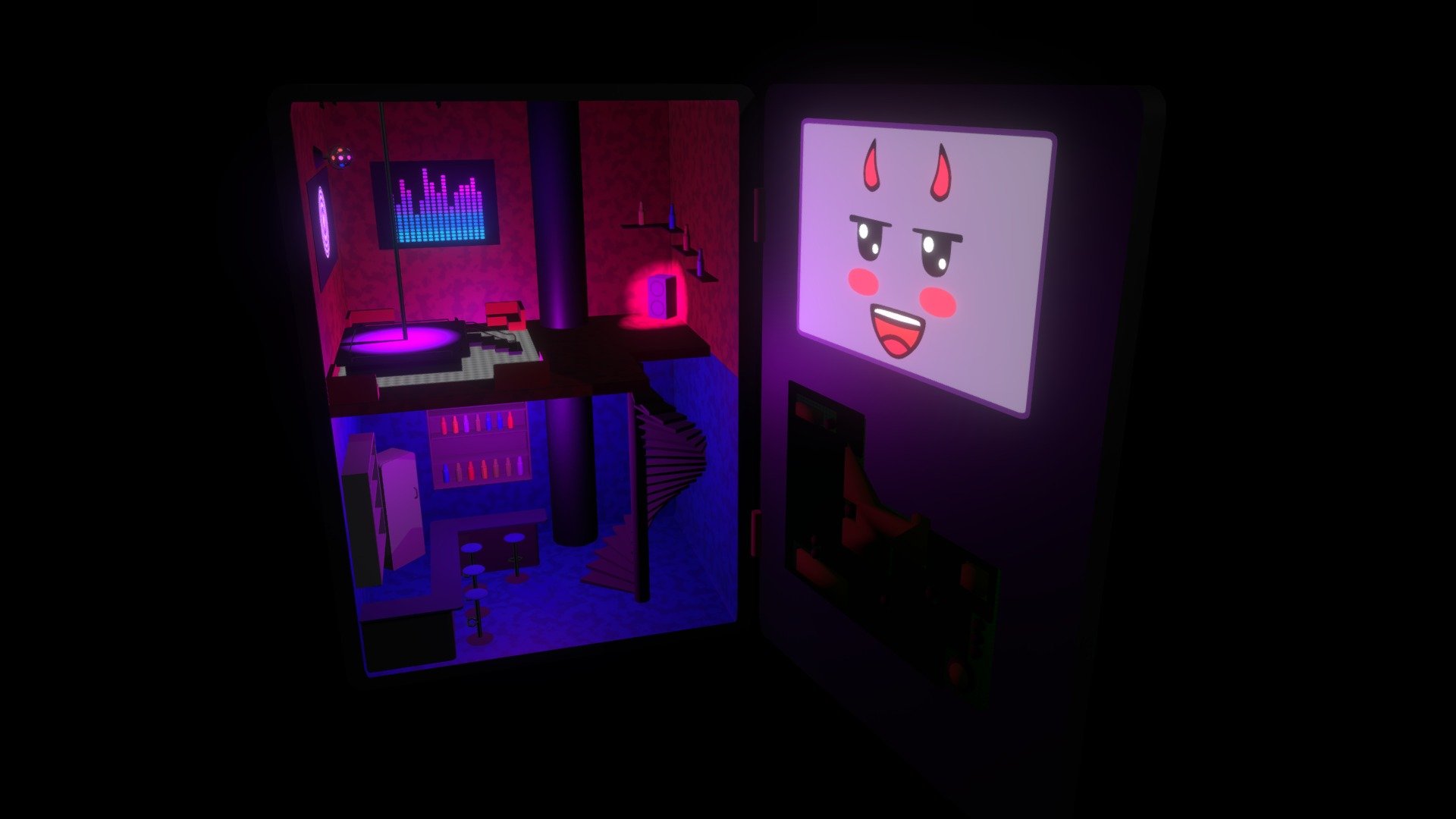 BMO NIGHT CLUB 3D model by [e102937] Sketchfab