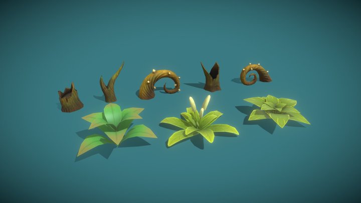Roblox Plants 3D Model