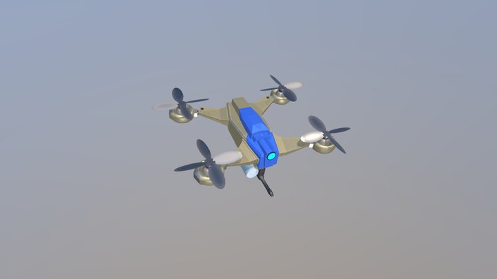 Battle Drone 3D Model