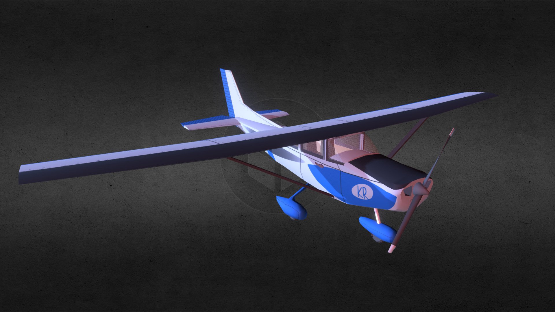Cessna 172Kr (with cockpit) (ver III)