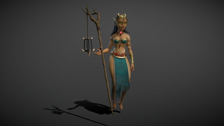 Cuca | In Game - 3D Character 3D Model