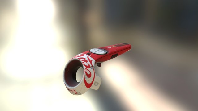 Vr Controller Vive coca cola 3D Model